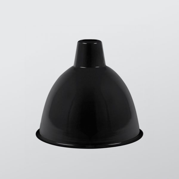 Dome Enamel Shade Black