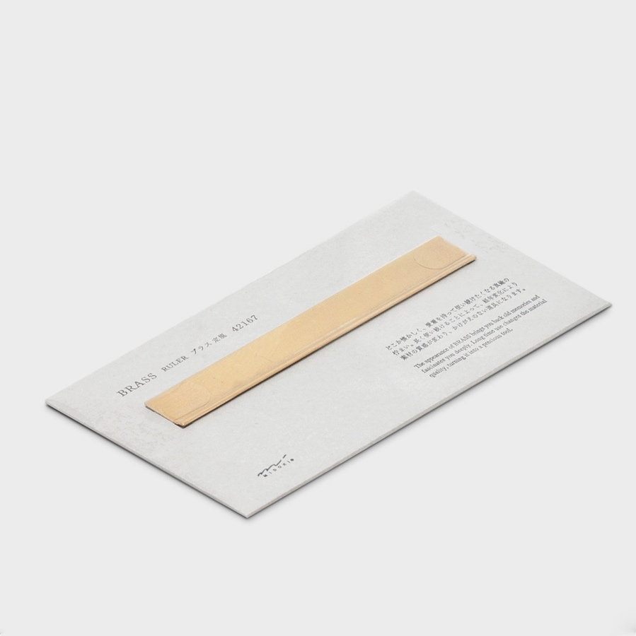 midori brass ruler