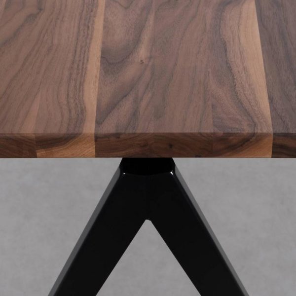 Compass Table Walnut