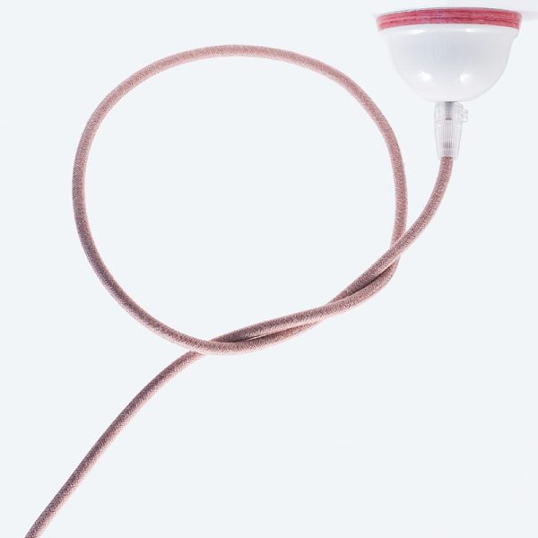 Pink ZigZag Cotton Round