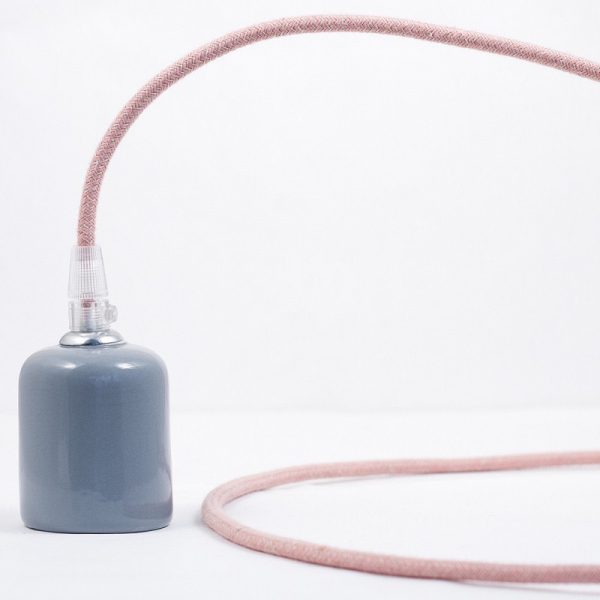 Pink ZigZag Cotton Round