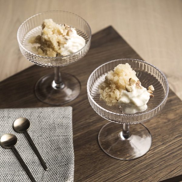 Ripple Champagne Saucers Set