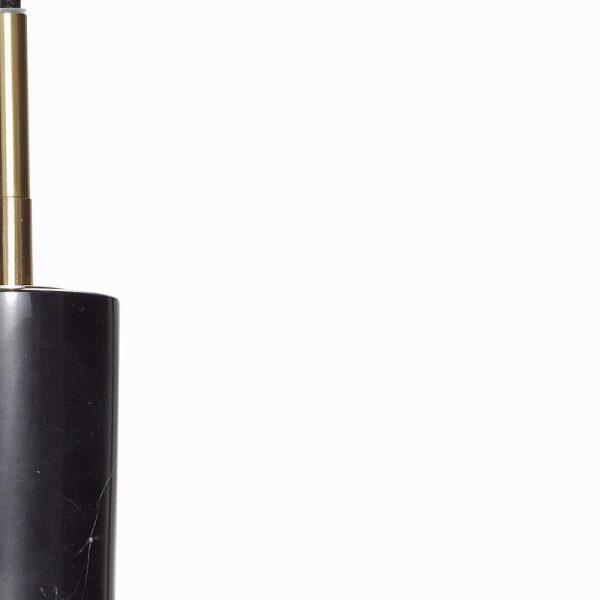 High Marble Pendant Black-Brass