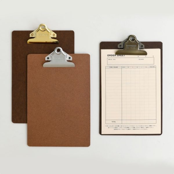 Clipboard A5 Bronze