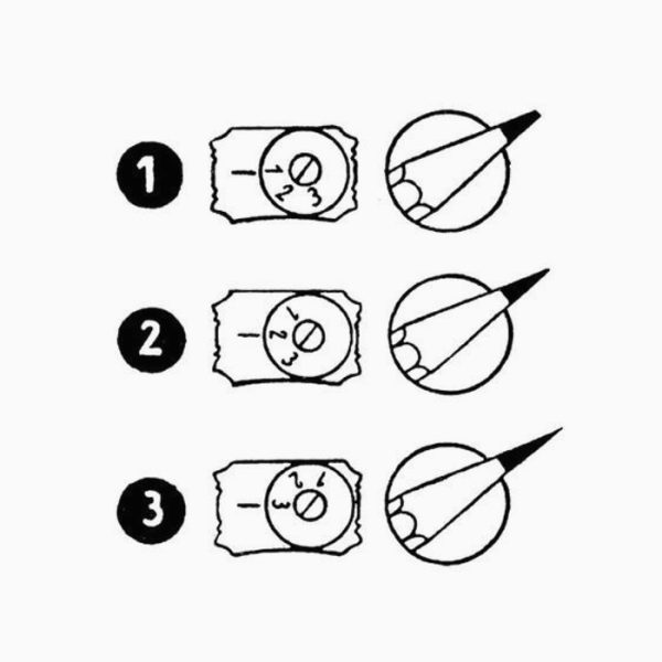 Adjustable Brass Sharpener DX4322