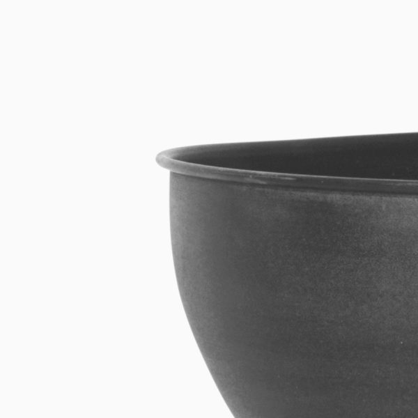 Hourglass Planter Black