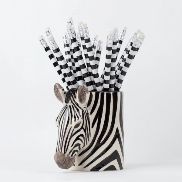 Zebra Pencil Pot
