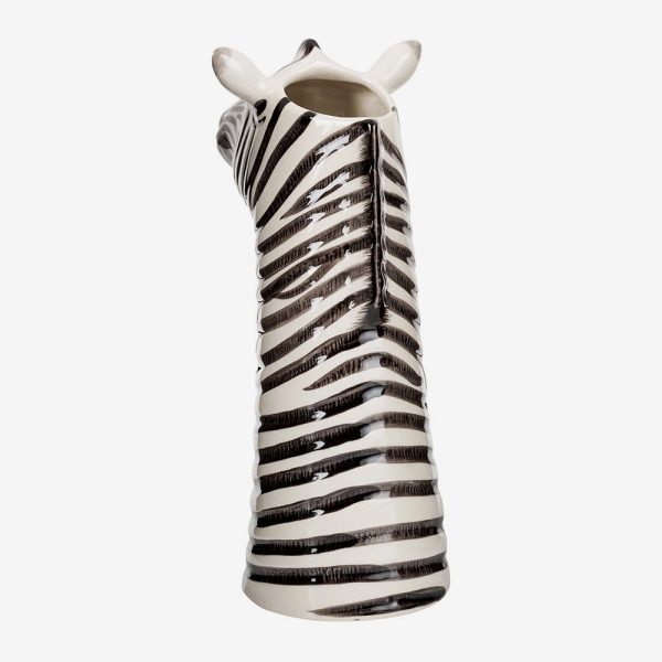 Zebra Flower Vase