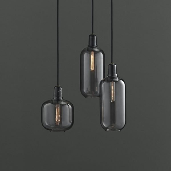 Amp Pendant Lamp Smoke