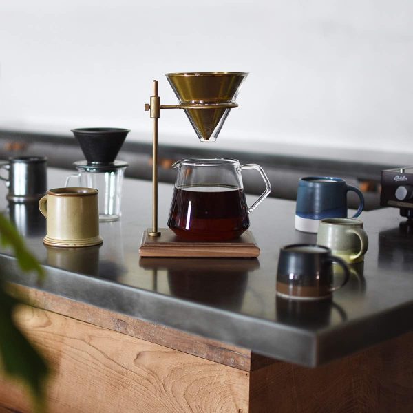 Slow Coffee 4 Cups Brewer Set