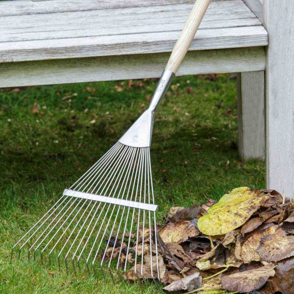 Stainless Steel Leaf Rake