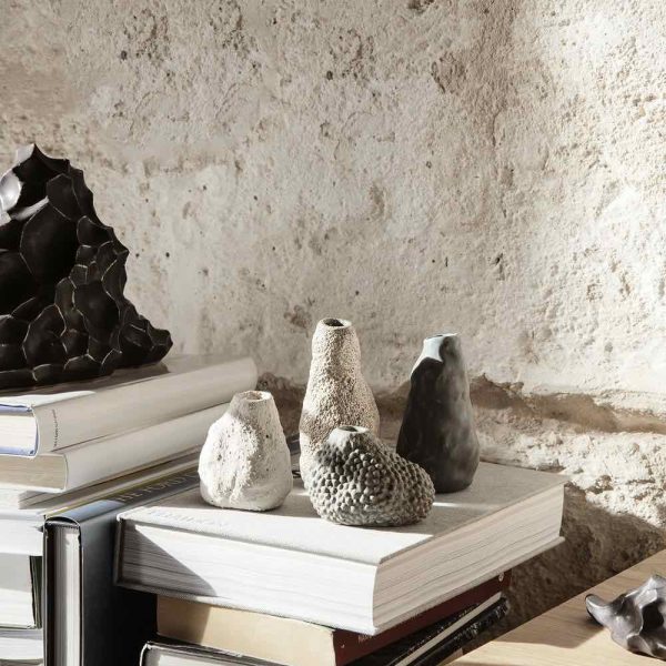 Vulca Mini Vase Off White