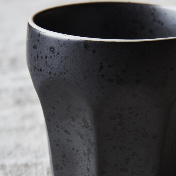 Reactive Glaze Black Cup