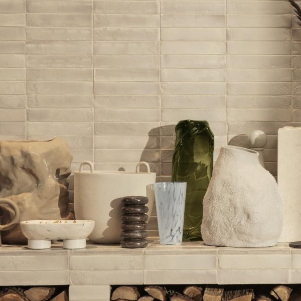 Vulca Medium Vase Off White