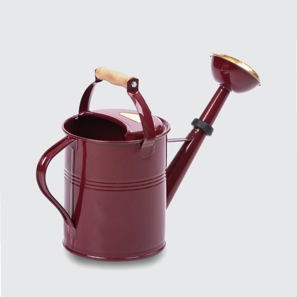 Traditional Watering Can Burgundy
