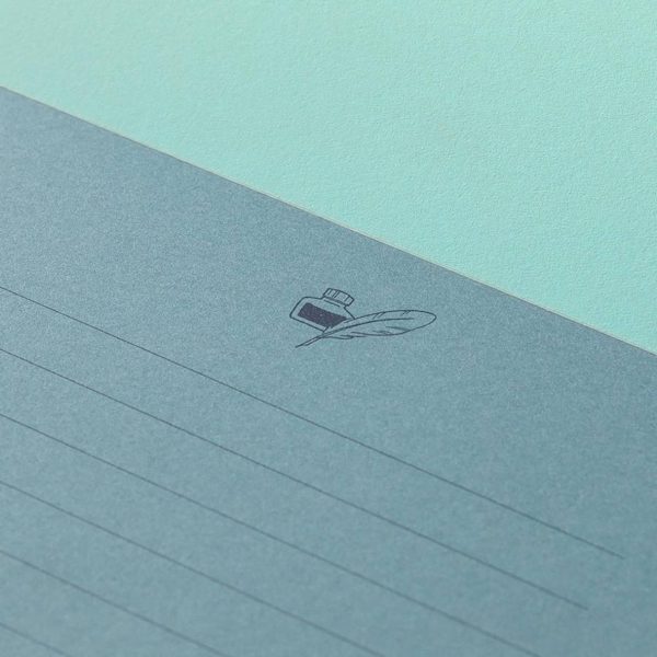 A5 Letter Pad Blue