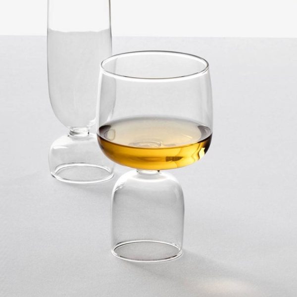 Kokeshi Stemmed Glass