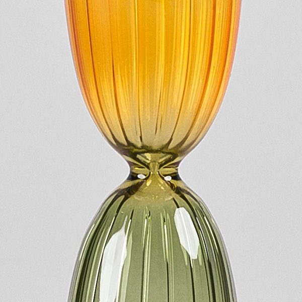 Green Amber Hourglass