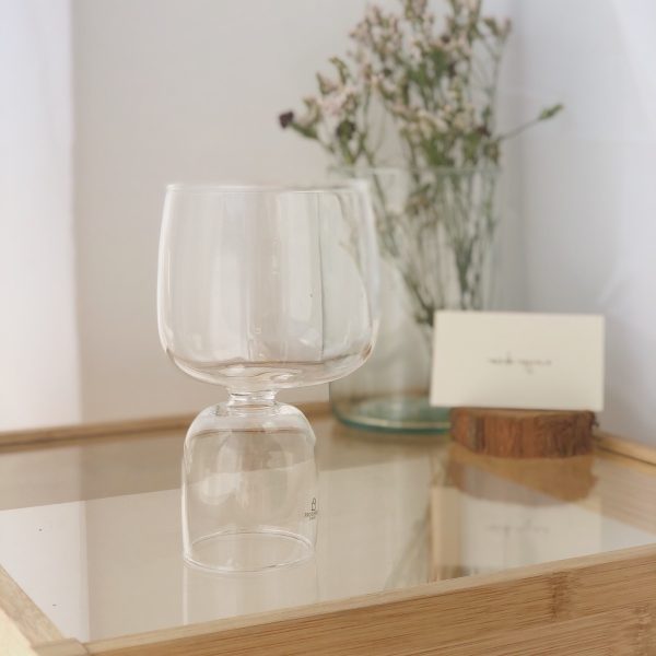 Kokeshi Stemmed Glass