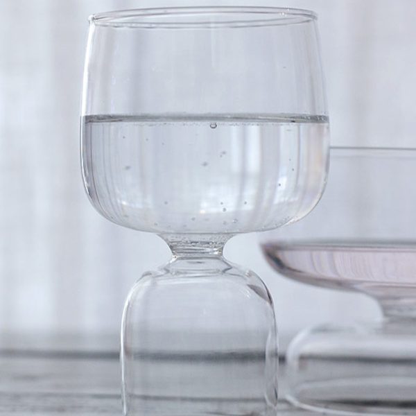 Kokeshi Stemmed Glass