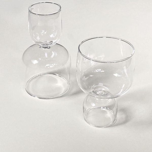 Kokeshi Stemmed Glass