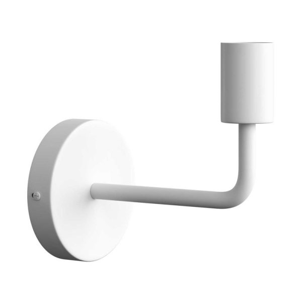 Wall Light Bent Metal White