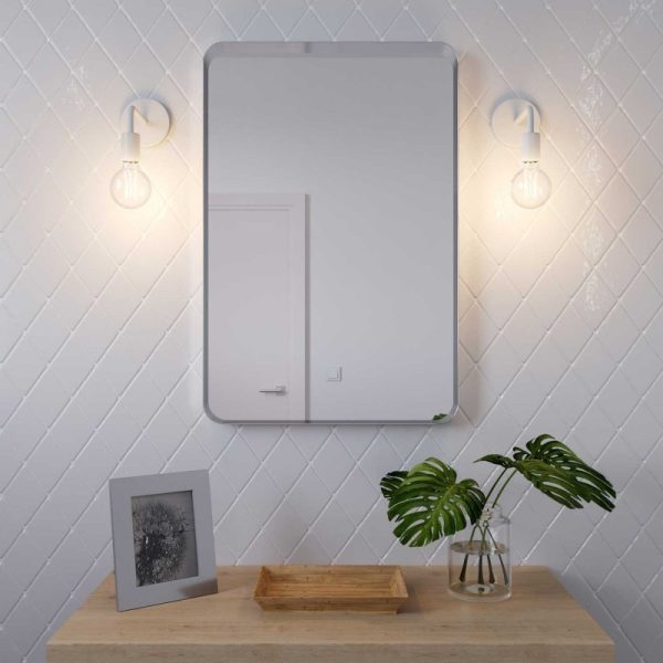 Wall Light Bent Metal White