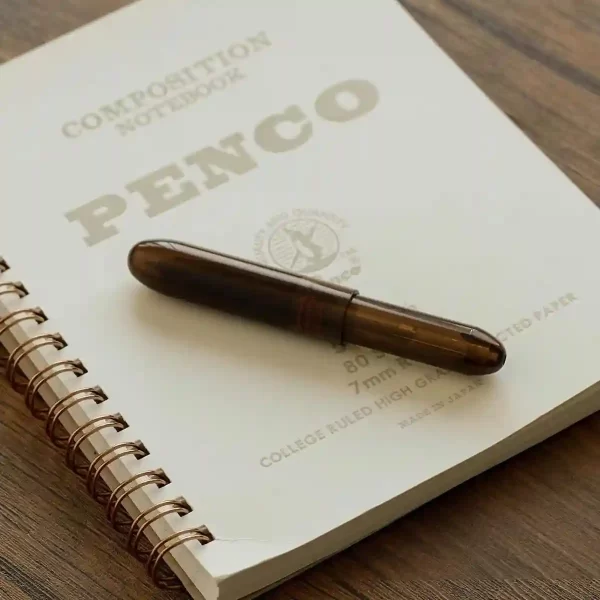 Bullet Pen Clear Brown
