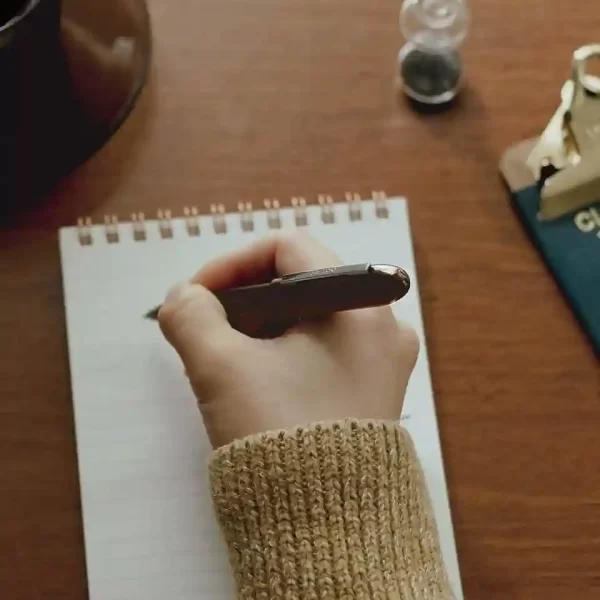 Bullet Pen Clear Brown