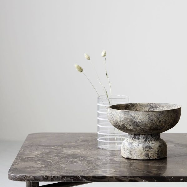 Marbled Ceramic Stand