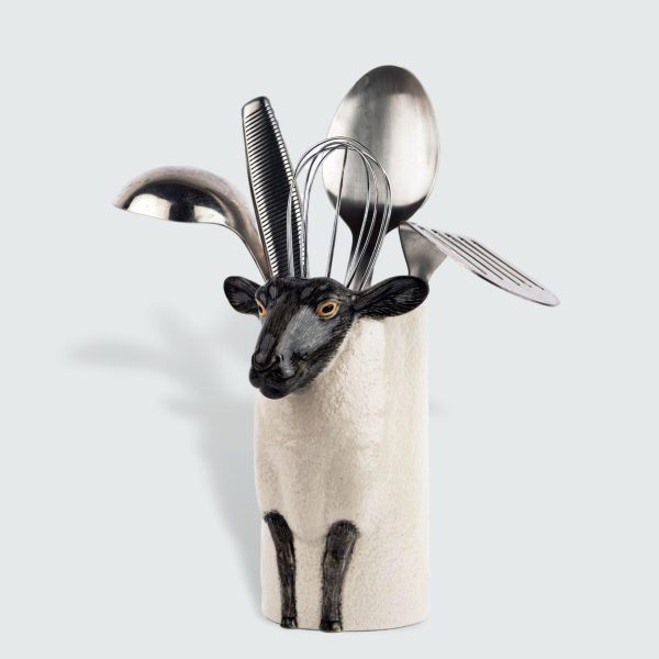 Suffolk Sheep Utensil Pot