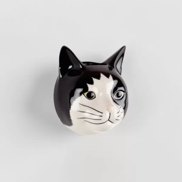 Cat Barney Wall Vase