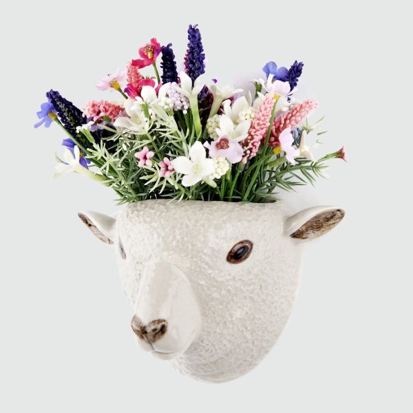 Southdown Sheep Wall Vase