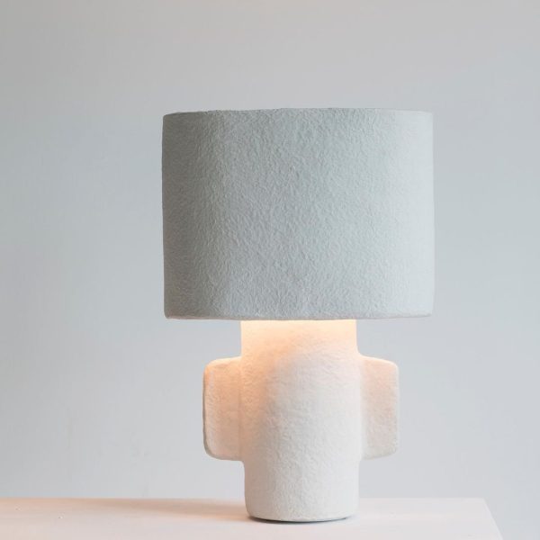 Papier Mache Lamp