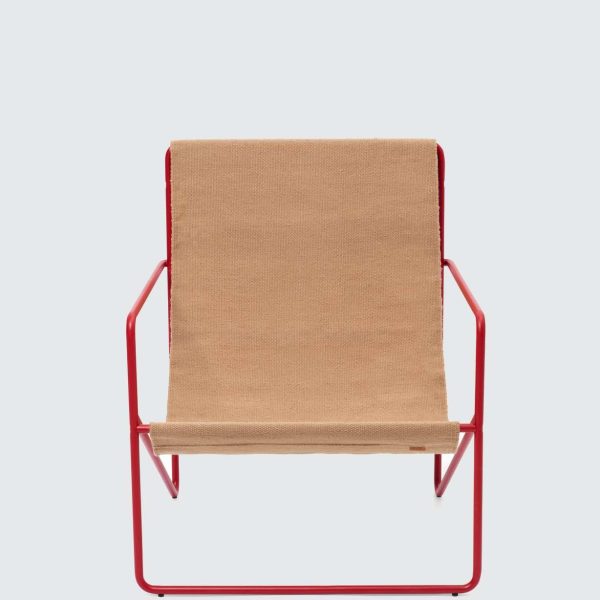 Desert Lounge Chair Poppy Red