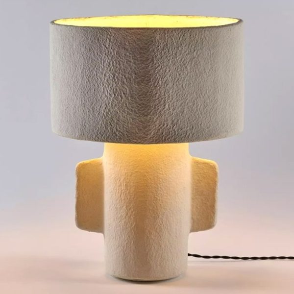 Papier Mache Lamp