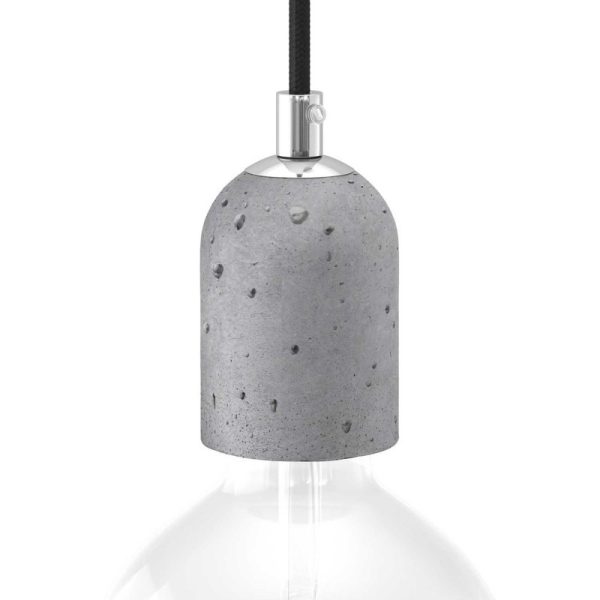 Concrete Bulb Holder