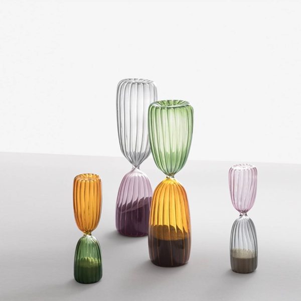 Green Amber Hourglass