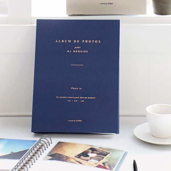 Photo Album Navy Blue