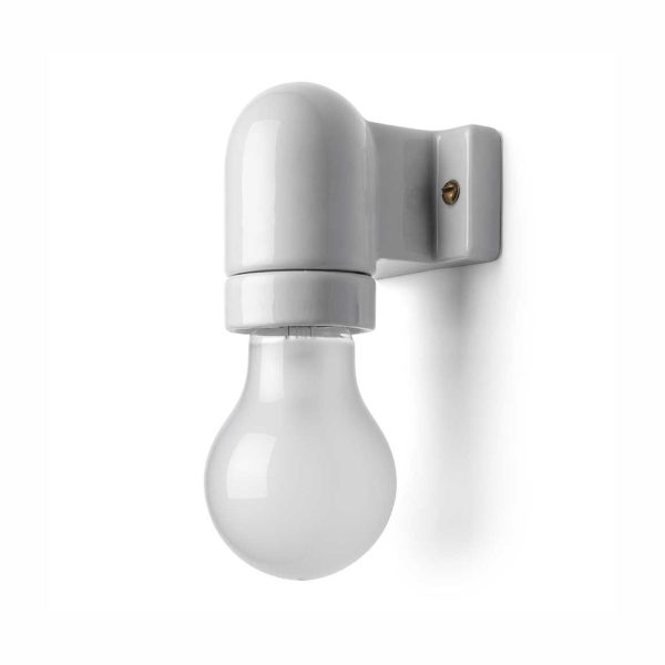 Porcelain Angle Wall Light White