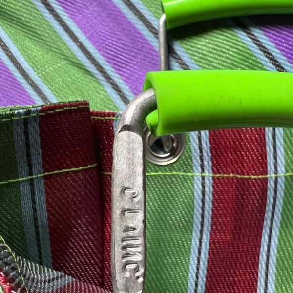 Stripe Bag Green Red D15