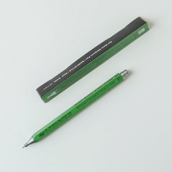 Days Gel Ballpoint Pen Green