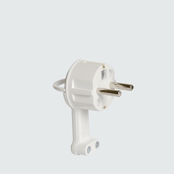 Extra Flat Plug White