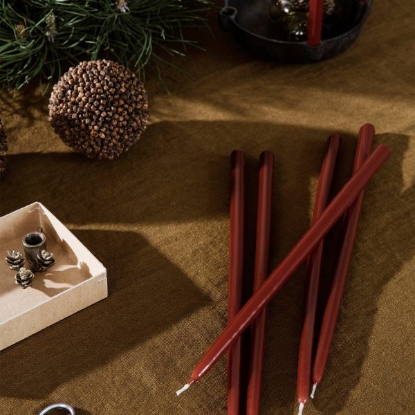 Spike Slim Candles Rust