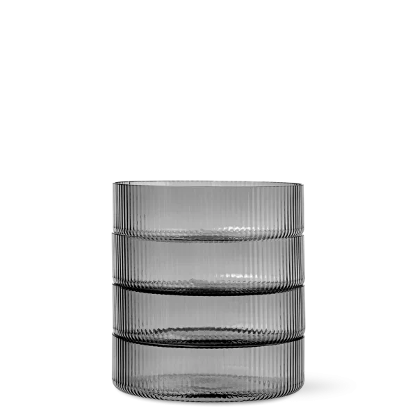 Ripple Serving Bowls Smoke