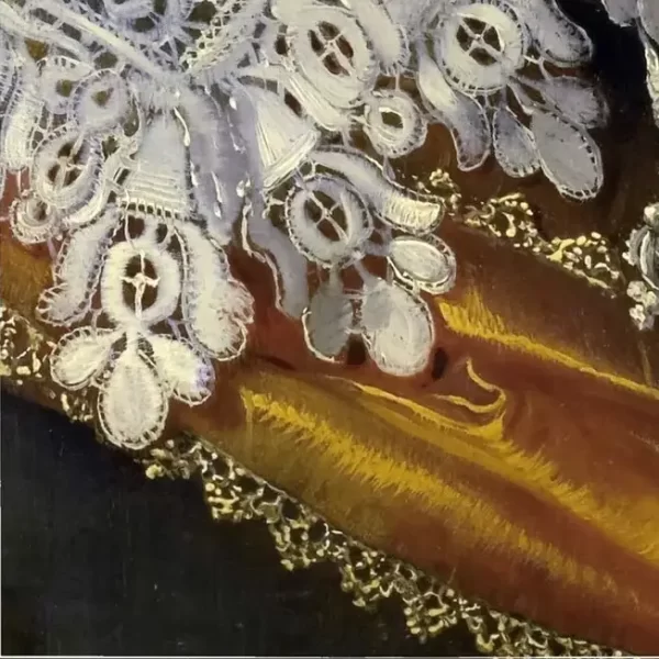 Hals Man Detail Mini Print Framed