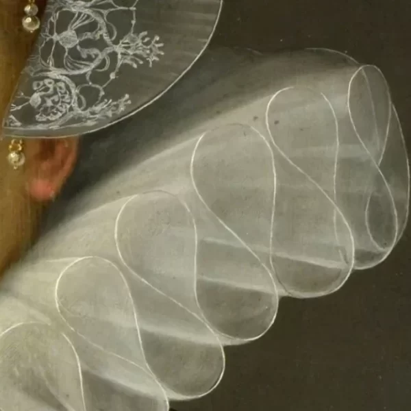 Hals Woman Detail Mini Print Framed