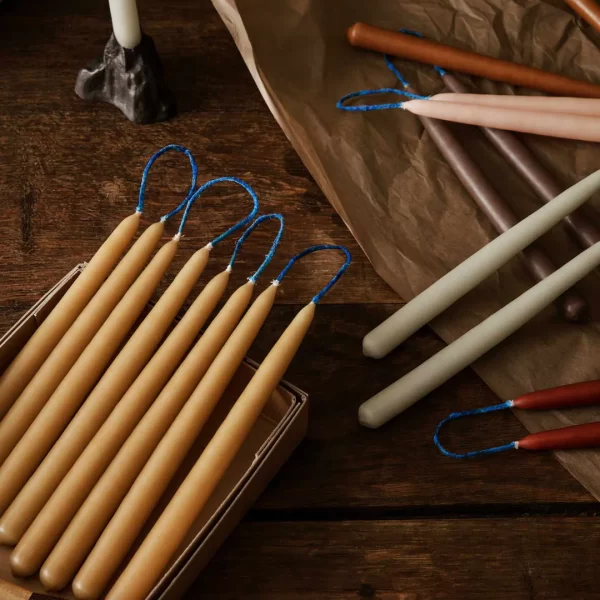 Mini Dipped Candles - Various Colors