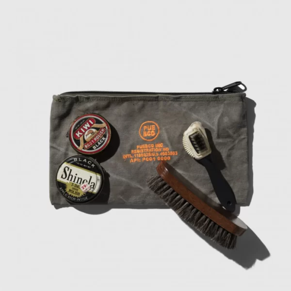 Reclaimed Tent Pouch Orange