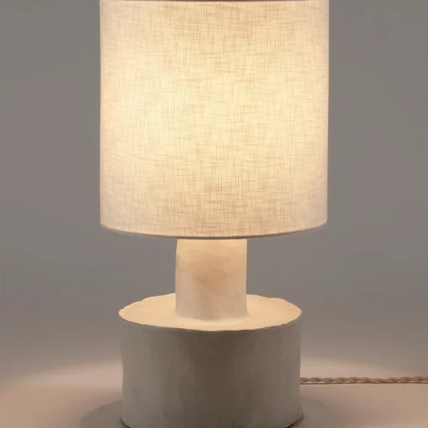 Catherine Table Lamp White